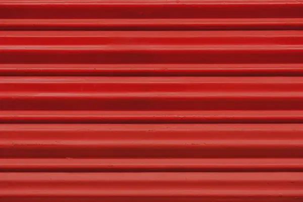 Galvanized metal fence before and after paint